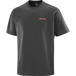 Salomon Unisex Freestyle Rx Short Sleeve Tee Deep Black, S