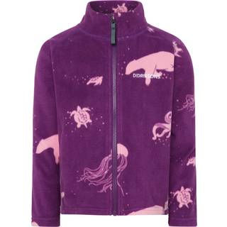 Didriksons Monte Fleecetrøje, Winter Ocean Purple, 130