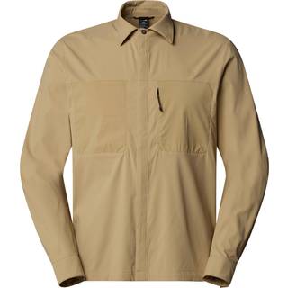 The North Face Men's Lightrange Long Sleeve Shirt Khaki Stone, L