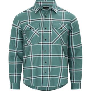 Urberg Men's Two Pocket Flanell Shirt Silver Pine/ Blue Nights, L