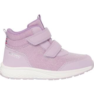 Viking Footwear Kid's Bouncy Glitter Mid Wp 2v Lilac, 24