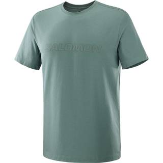 Salomon Men's Big Logo Tee North Atlantic, M