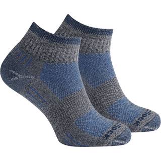 Wrightsock Escape Quater Anti Blister System Ash Twist/Blue, 37-41