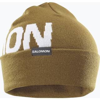 Salomon Hermitage Beanie Brilliant Olive, PLANTATION, OneSize