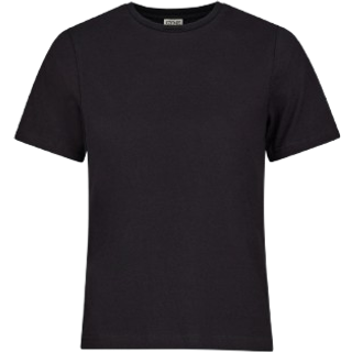 Økologisk Bomulds T-Shirt - Sort - XS