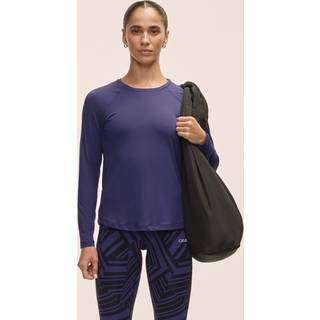 Casall Women's Essential Long Sleeve Purple Eclipse, M