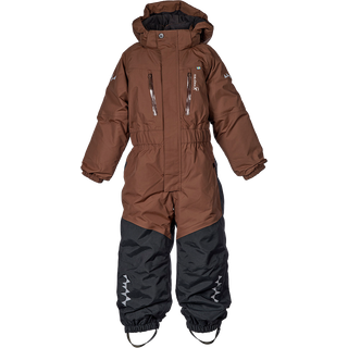 Isbjörn of Sweden Kids' Penguin Snowsuit Chocolate, 92