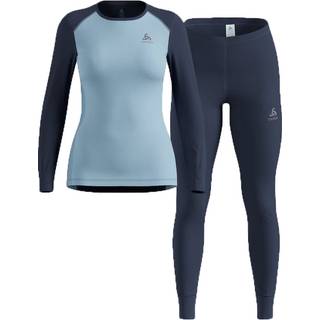 Odlo Women's Odlo Set Active Warm Special Dark Sapphire - Skipper Blue, XS