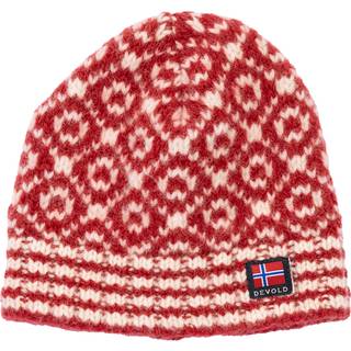 Devold Svalbard Wool Beanie Hindberry/offwhite, 58
