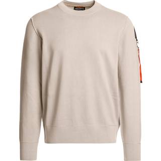 Parajumpers Men's Basic Braw Crewneck Sweater Mastic, S