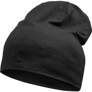 Craft Essence Wool Hat Sort (Unisex) Hovedbeklædning & handsker