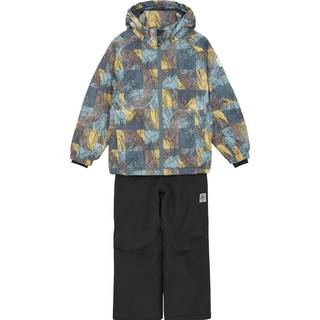 Color Kids Juniors' Ski Set AOP Stormy Weather, 140