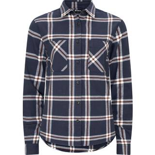 Urberg Women's Two Pocket Flanell Shirt Blue Nights/huckleberry, S