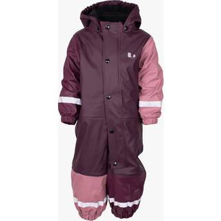 Lindberg Fagerhult Foret Regndragt, Plum/Dry Rose, 104
