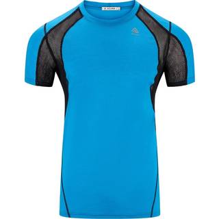 Aclima Men's LightWool 140 Sports T-shirt Bluejay/Jet Black, L