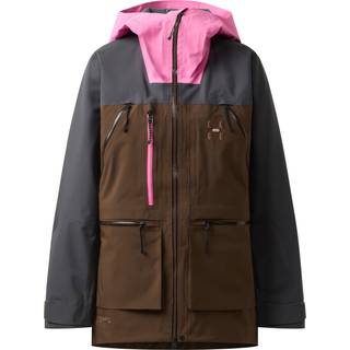 Haglöfs Women's Vassi GORE-TEX Pro II Jacket Lantana Pink/oak Brown, S