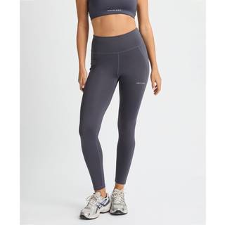 Röhnisch Women's Flattering High Waist Tights Dk Grey Plum, XL