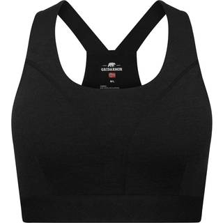Gridarmor Women's Merino Wool Soft Bra Black Beauty, XL