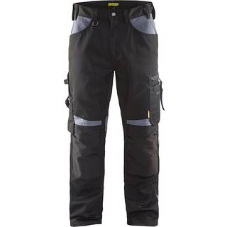 Blåkläder 1556 Håndværker Buks / Håndværker Arbejdsbuks - C52 - Sort/Grå