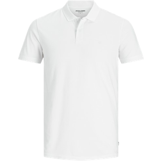 Jack & Jones Basic Polo SS White