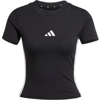 Essentials 3-Stripes Slim Baby T-shirt - Black / White - M