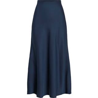 Viellette Højtaljet Midinederdel