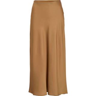 Viellette Højtaljet Midinederdel