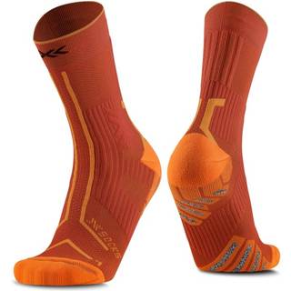 X-Socks Trailrun Terraskin Expert Crew Løbesokker størrelse 45-47 farve rød