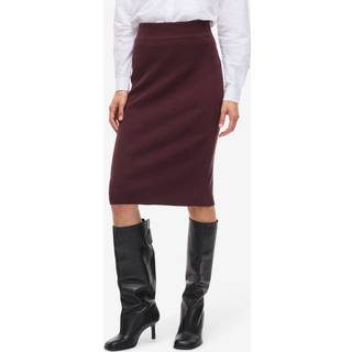 Strikket Midinederdel