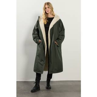 Lts Tall Khaki Green Waterproof Fleece Lined Robe Size M