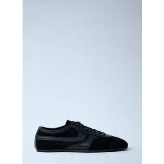 Men's Suede Sneaker in Black - 44