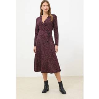 M & Co M & Co Langærmet Wrap Kjole - 42