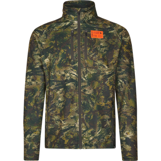 Seeland Men's Tidal Camo Fleece Jacket Invis Mpc Green, M