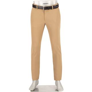 Alberto Herren Hosen beige Slim Fit