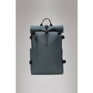 Rains Large Rolltop rygsæk blå grå