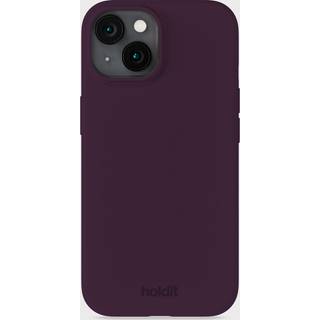 Holdit iPhone 14 / 13 Soft Touch Silikone Mobil Cover - Deep Plum