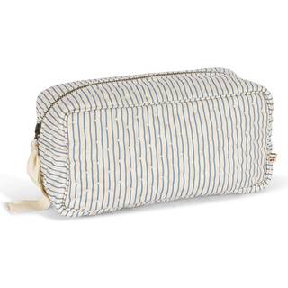 Konges Sløjd Toilettaske Lille Quiltet Blui - Creme