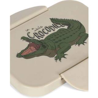 Konges Sløjd Madkasse Crocodile - Creme