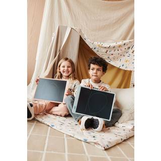 Zora Tegnebræt, Croco Dove Blue