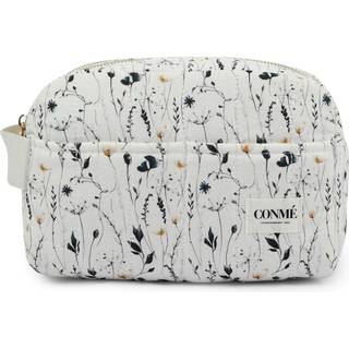 Conmé ToilettaskeS Watercolor Floral - Hvid