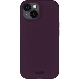 Phone Case Silicone Deep Plum iPhone 15 - Lilla - Add QTY