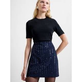 French Connection French Connection Sherry-udsmykket mini-nederdel - EU 46 (UK 18)