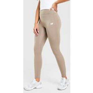 New Balance Logo Leggings, Brun - XL