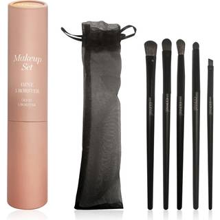 Conmé Makeup Øjenpenselsæt - Sort