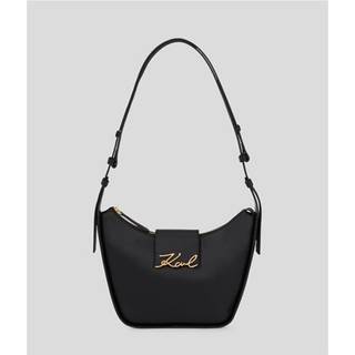 KARL LAGERFELD Skuldertaske Signature  - Sort