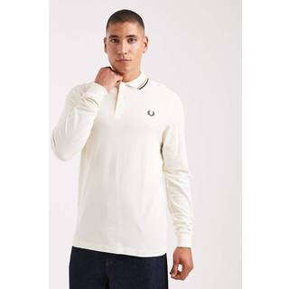 Fred Perry Twin Tipped Polo T Shirt Ecru