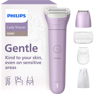 Philips Lady Shaver Series 6000 - Ledningsfri shaver, våd og tør - BRL138/00