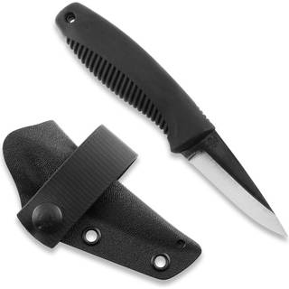 M23 Ranger Cub kniv, kydex sheath, sort
