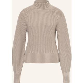 Rullekravesweater i loose fit med raglanærmer