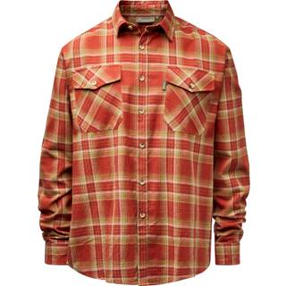 Pinewood Härjedalen Skjorte M Terracotta/Sand M